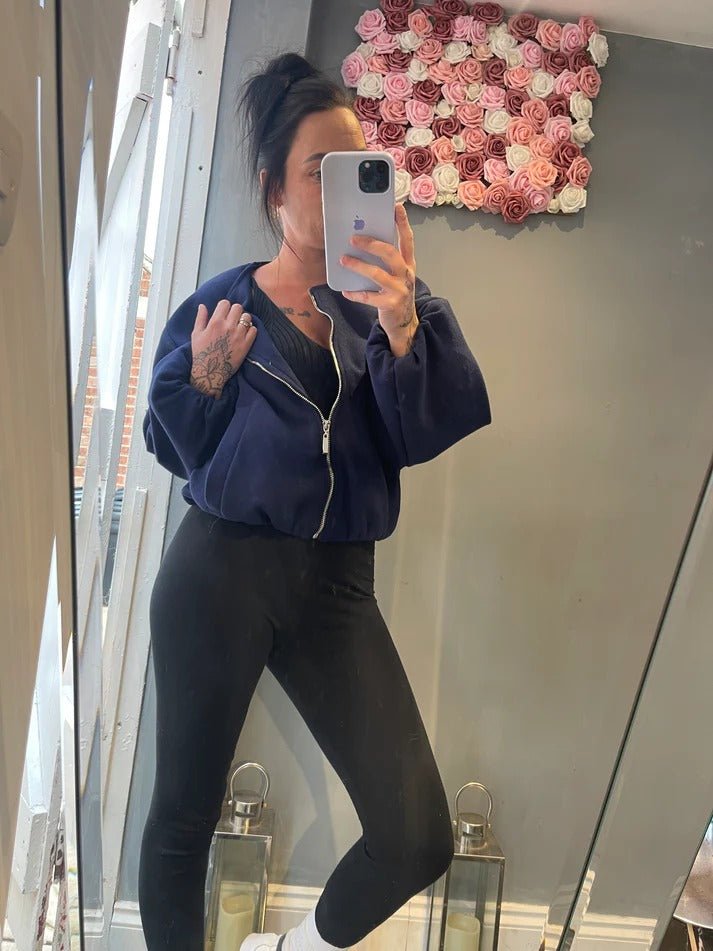 Minimalist Bomber Jacket – Casual and Chic Outerwear - Remzs Fashion