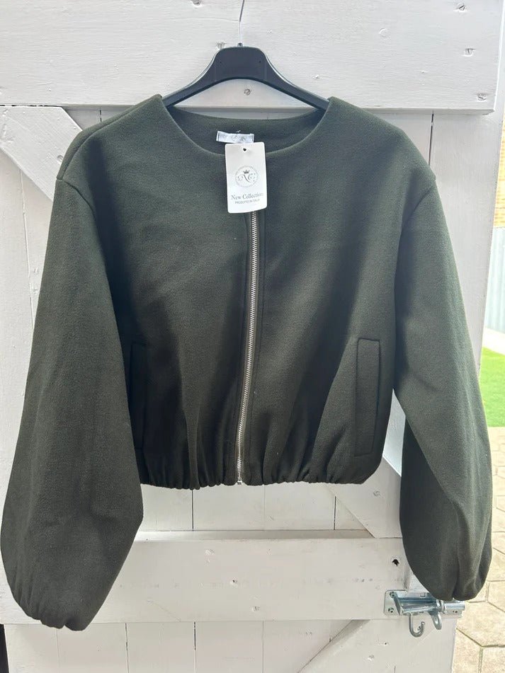 Minimalist Bomber Jacket – Casual and Chic Outerwear - Remzs Fashion