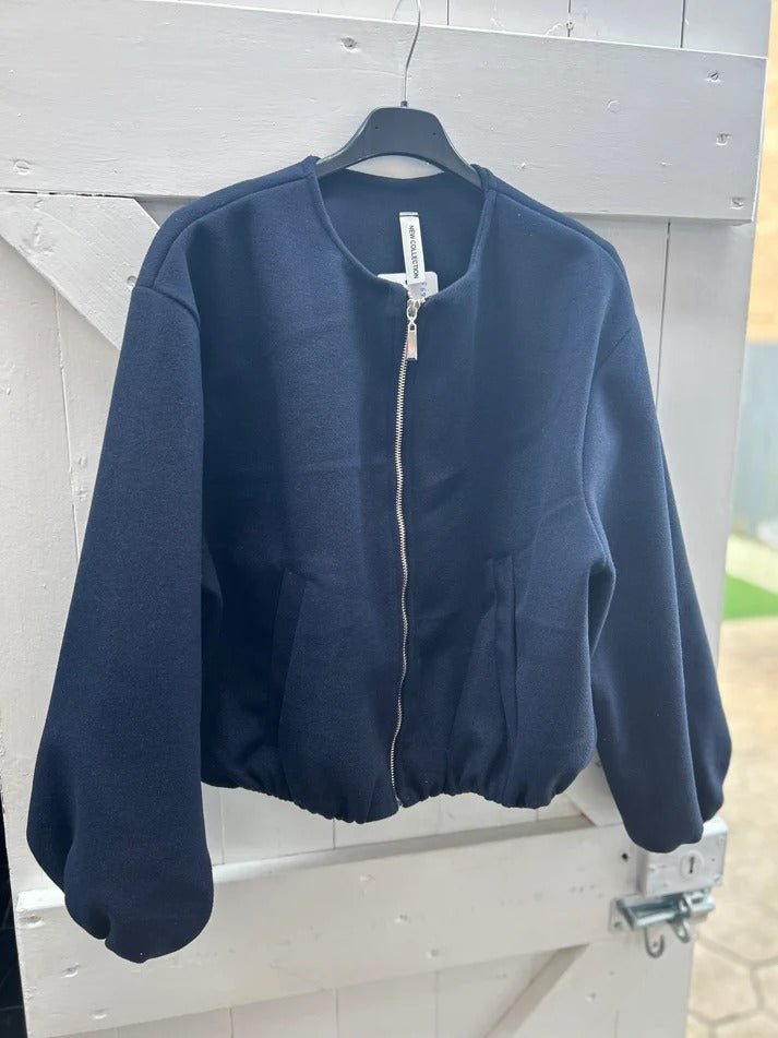 Minimalist Bomber Jacket – Casual and Chic Outerwear - Remzs Fashion