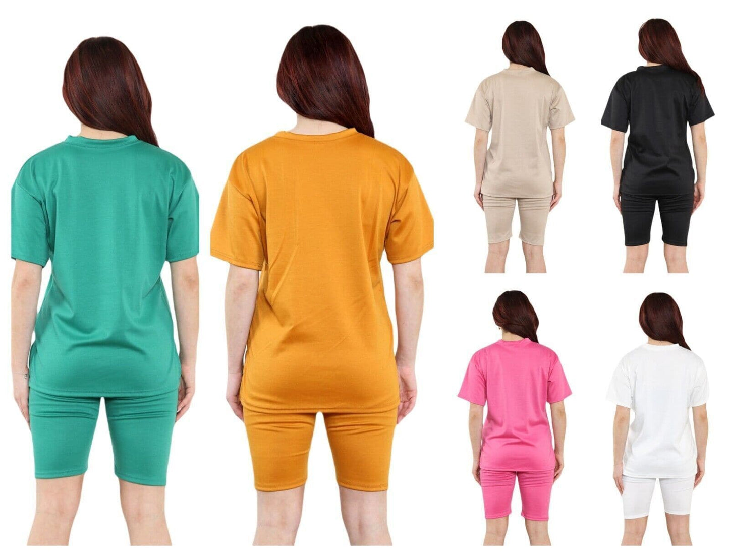 Women Tracksuit Set Lounge Wear Ladies Top Shirt Pants Suit Plus Size Loungewear - Remzs Fashion