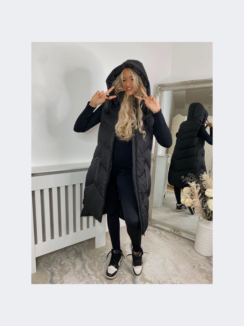 JESSIE TAGGED PADDED GILETS - Remzs Fashion