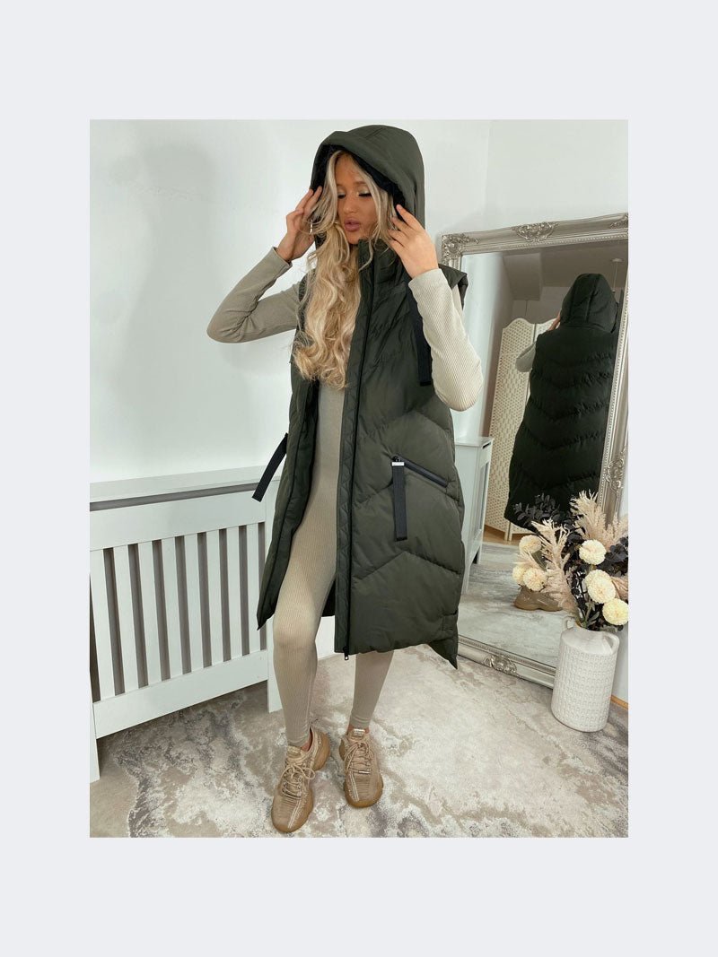 JESSIE TAGGED PADDED GILETS - Remzs Fashion