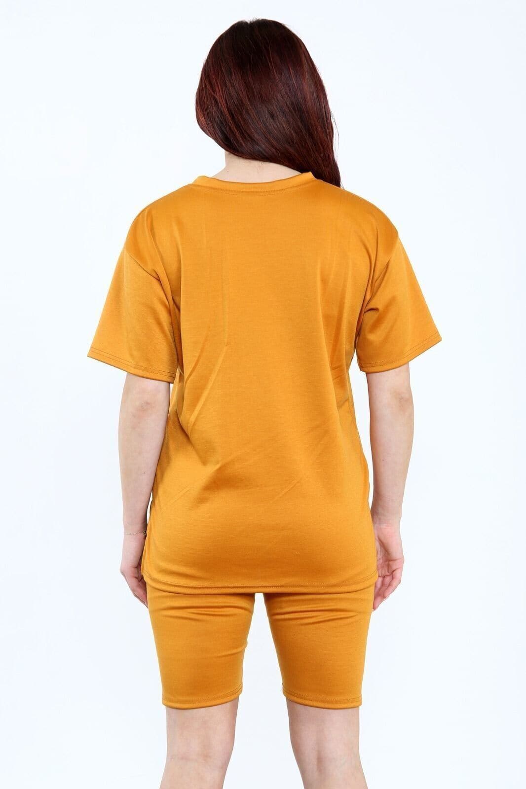 Women Tracksuit Set Lounge Wear Ladies Top Shirt Pants Suit Plus Size Loungewear - Remzs Fashion