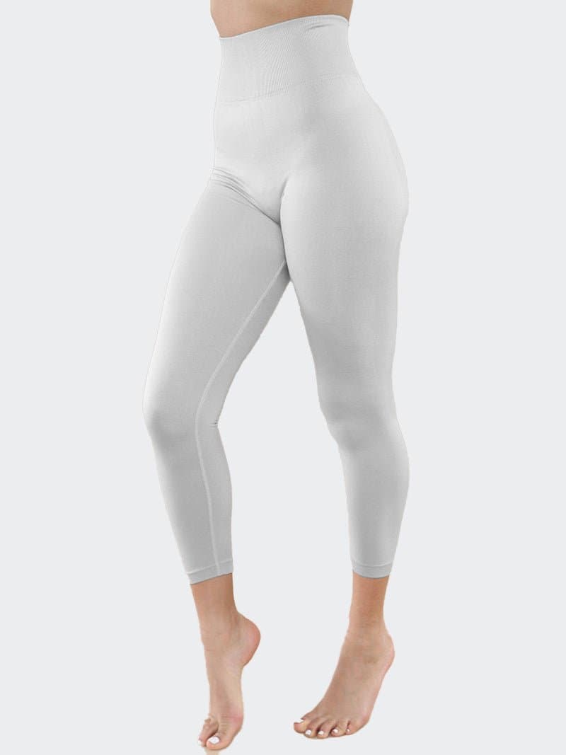 Womens High Waist Scrunch Bum Stretch Active Gym Leggings - Remzs Fashion
