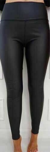 Women's Ladies PU Matte High Waist Wet Look Stretch Legging Pant Trousers - Remzs Fashion